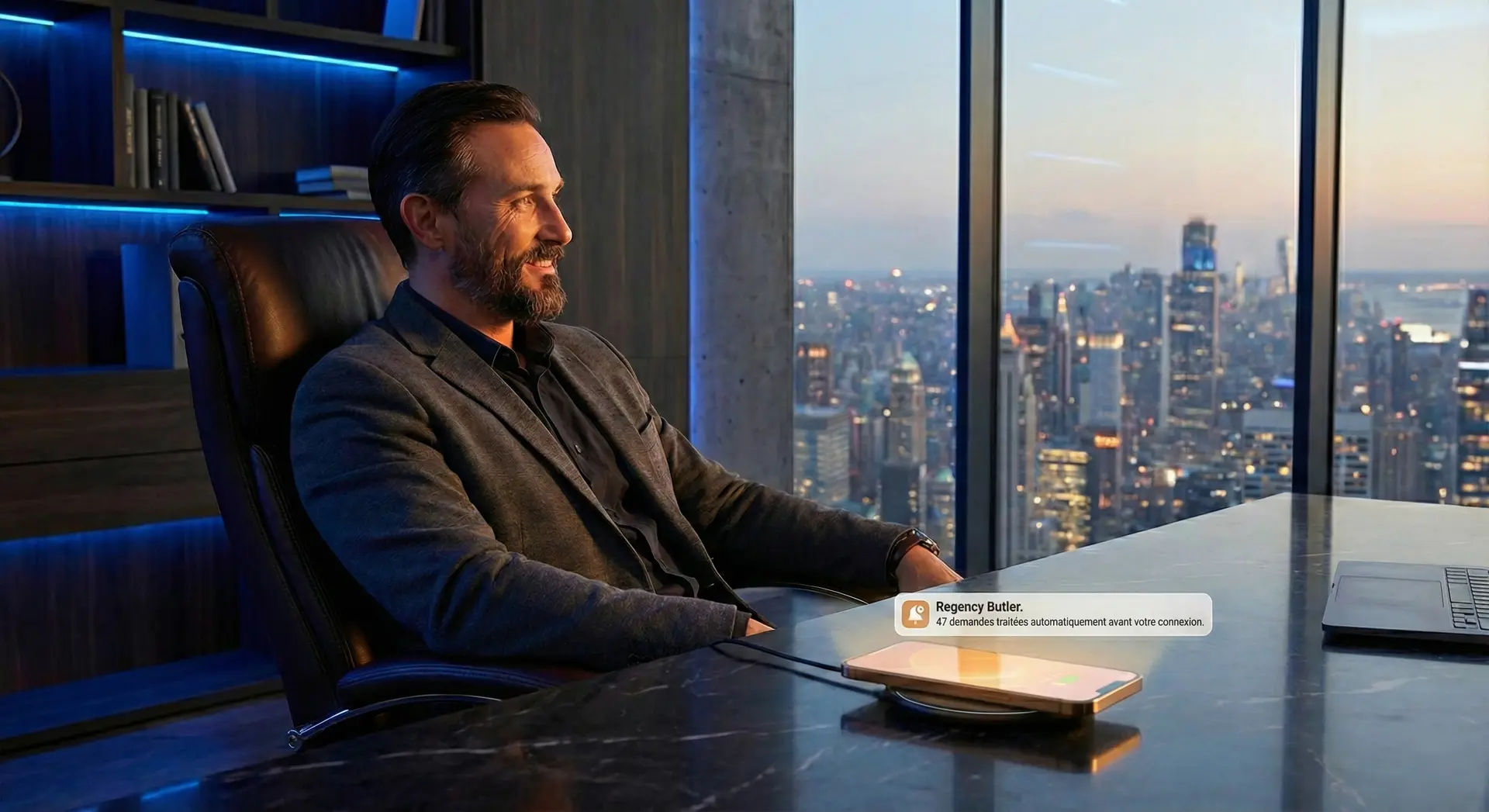 Interface Regency Butler – vue 3